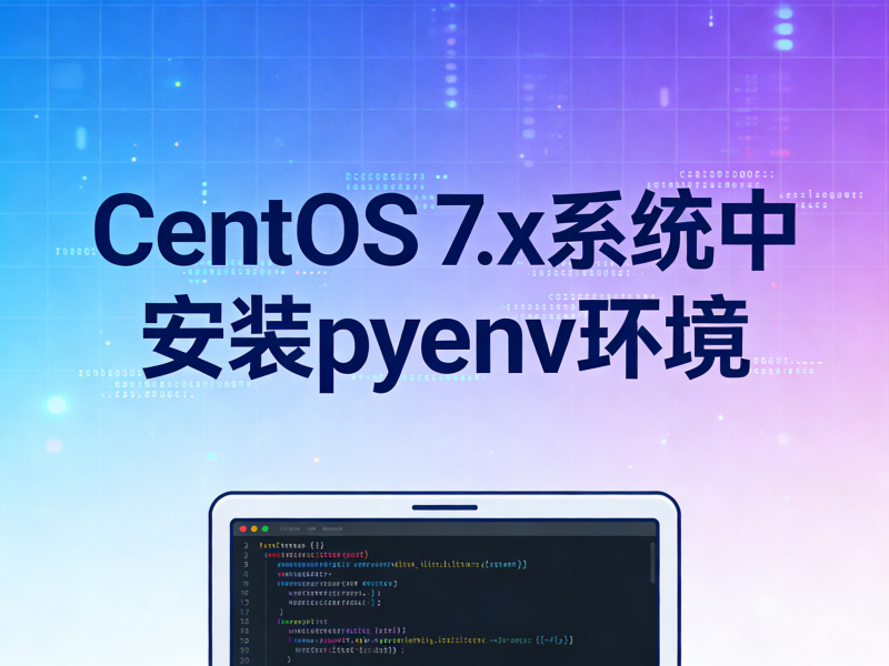 CentOS 7.x系统中安装pyenv环境-运维技术栈