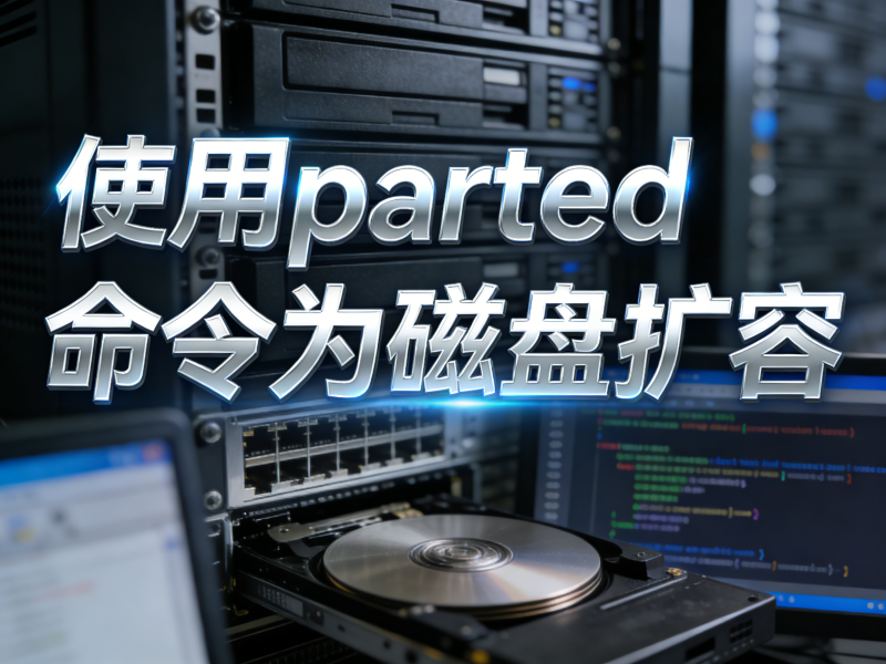 使用parted命令为磁盘扩容-运维技术栈