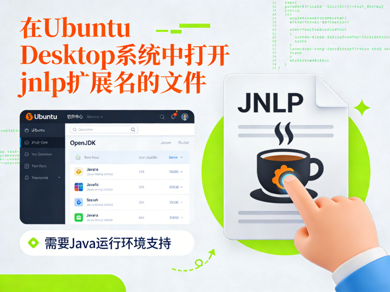 在Ubuntu Desktop系统中打开jnlp扩展名的文件-运维技术栈