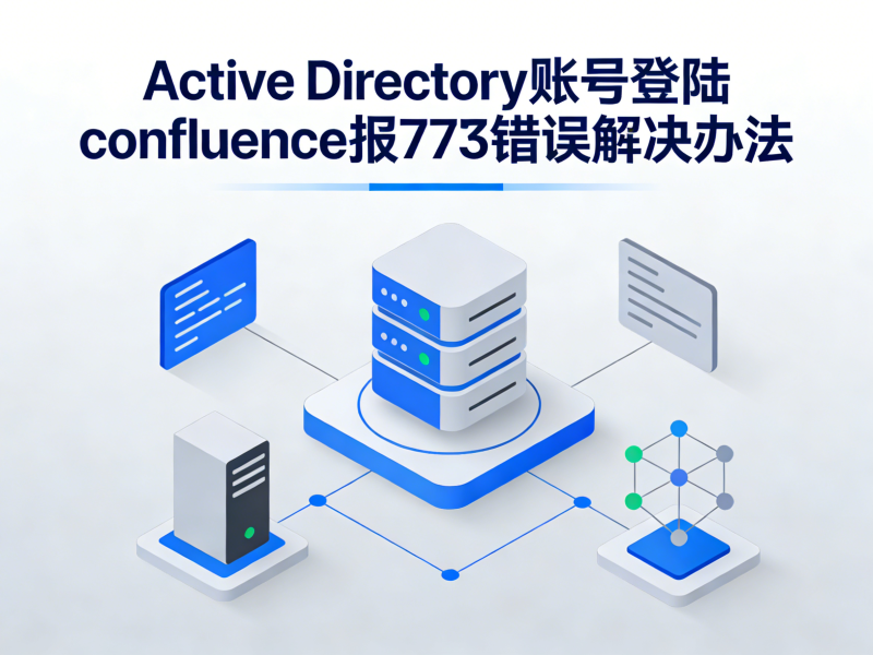 Active Directory账号登陆confluence报773错误解决办法-运维技术栈