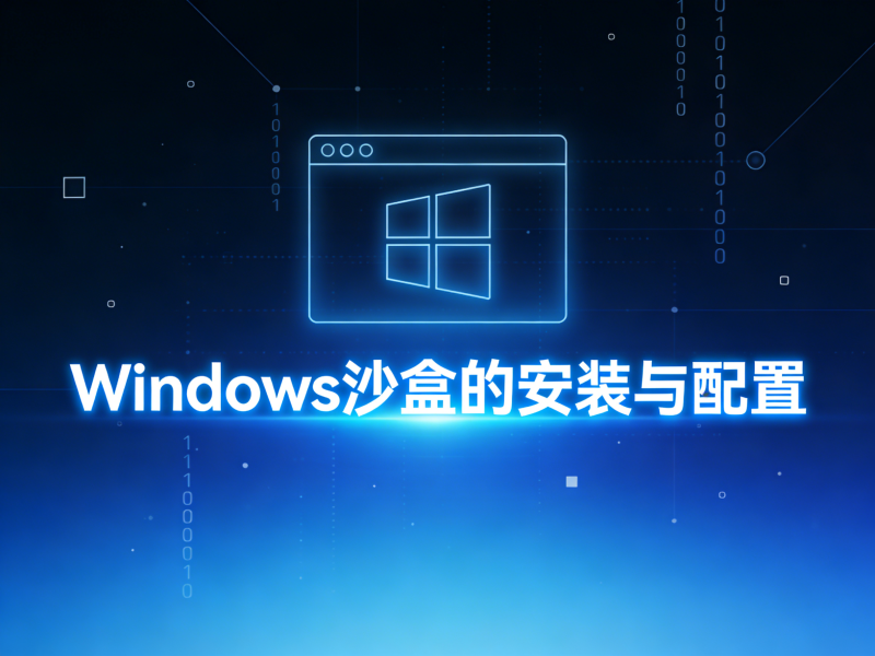 Windows沙盒的安装与配置-运维技术栈